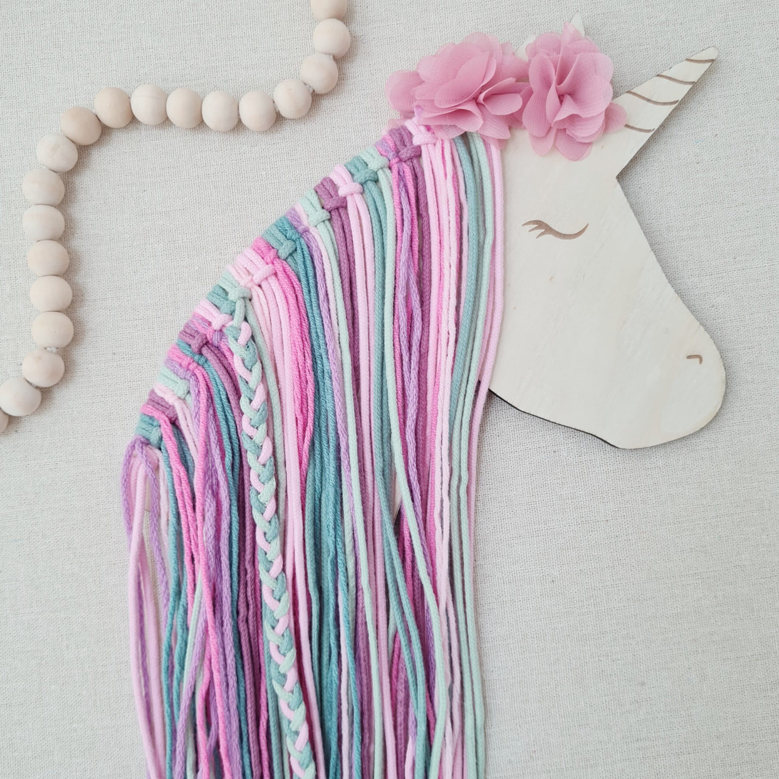 Haarspangenhalter "Einhorn" 3
