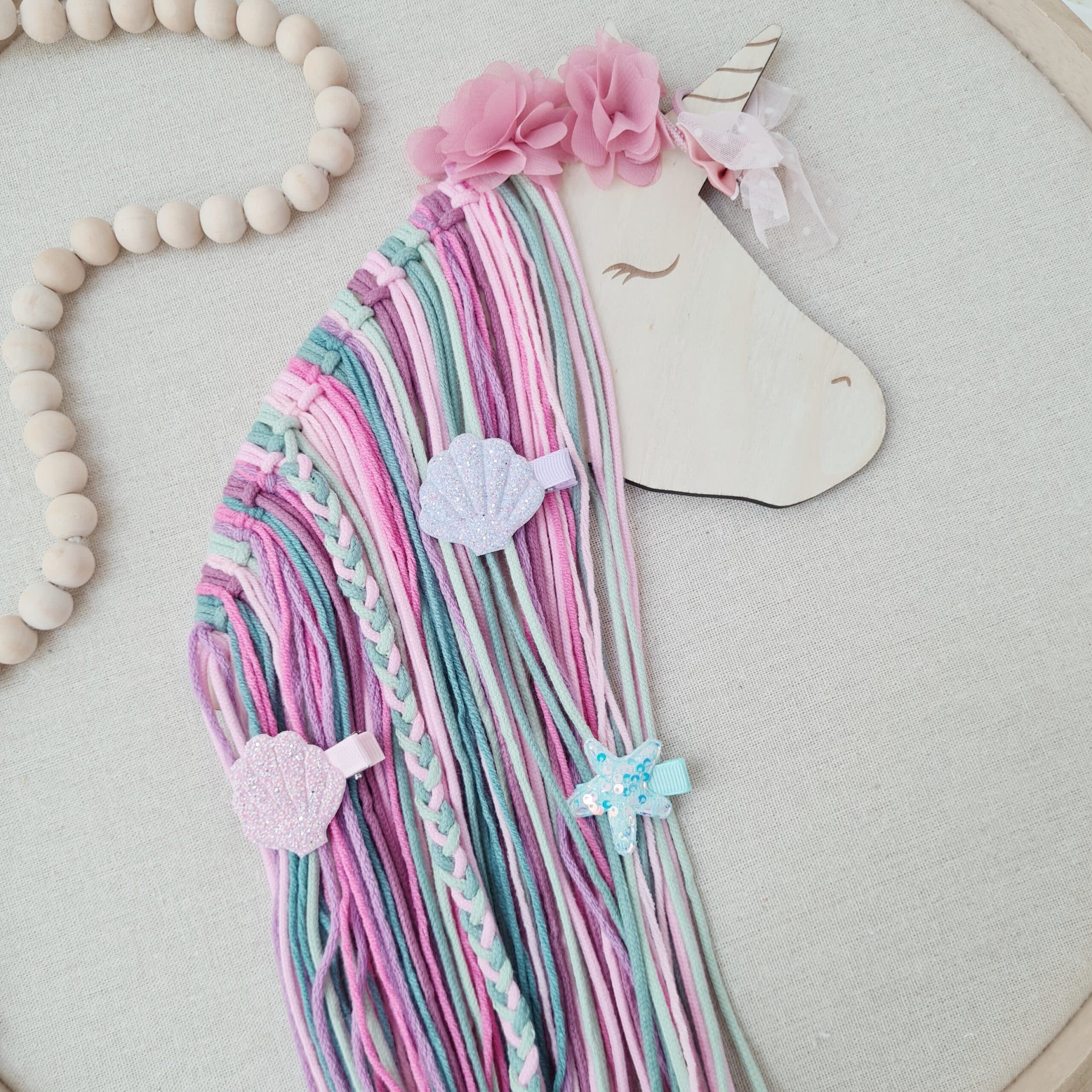 Haarspangenhalter "Einhorn"