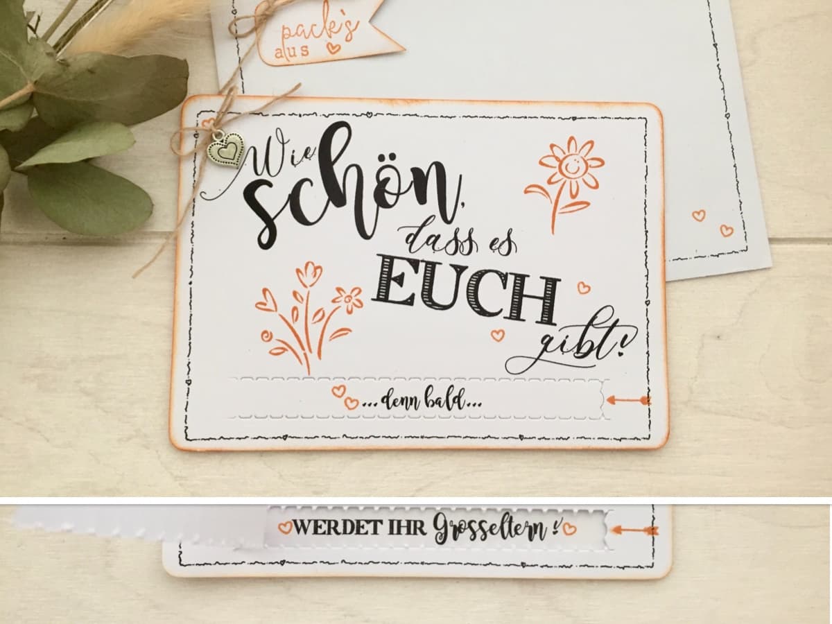 Du wirst Oma, Opa, Tante, Onkel, Schwangerschaft verkünden 10