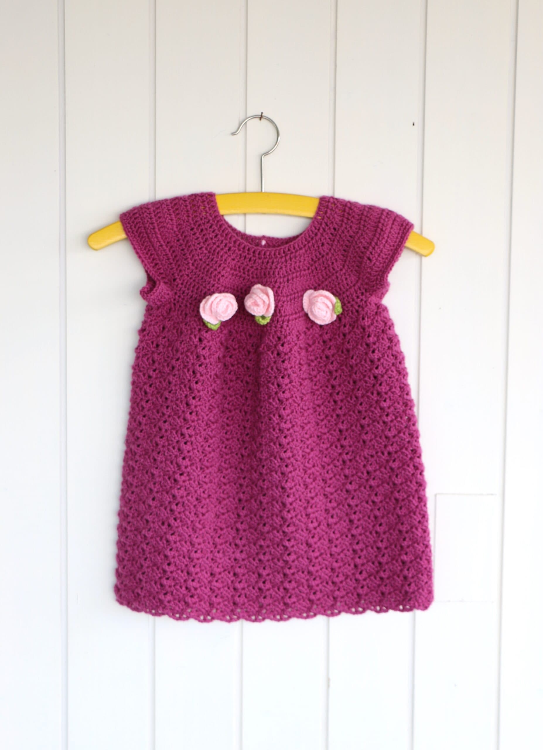 Häkelkleid "Rosalie" von MoMo Creation - Handgemacht in der Schweiz