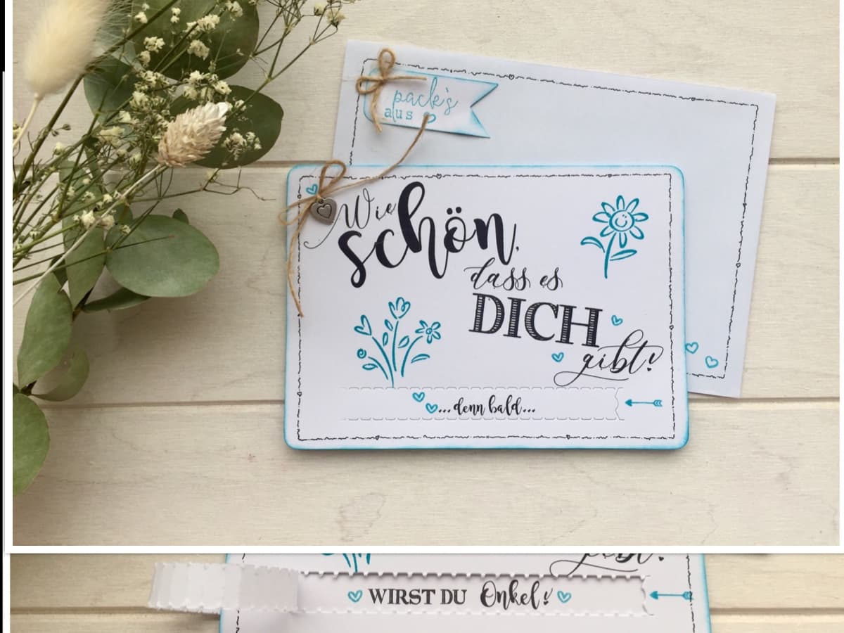 Du wirst Oma, Opa, Tante, Onkel, Schwangerschaft verkünden 8