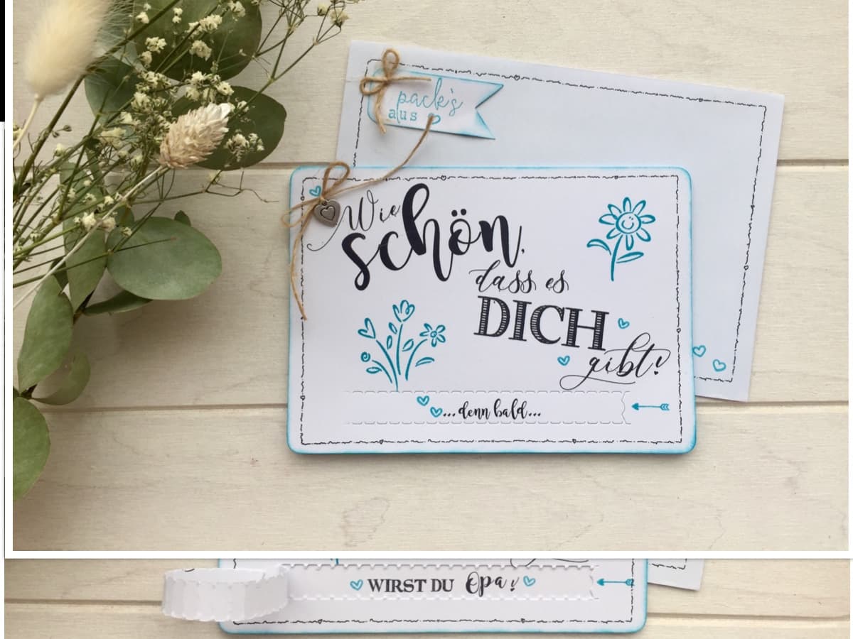 Du wirst Oma, Opa, Tante, Onkel, Schwangerschaft verkünden 7