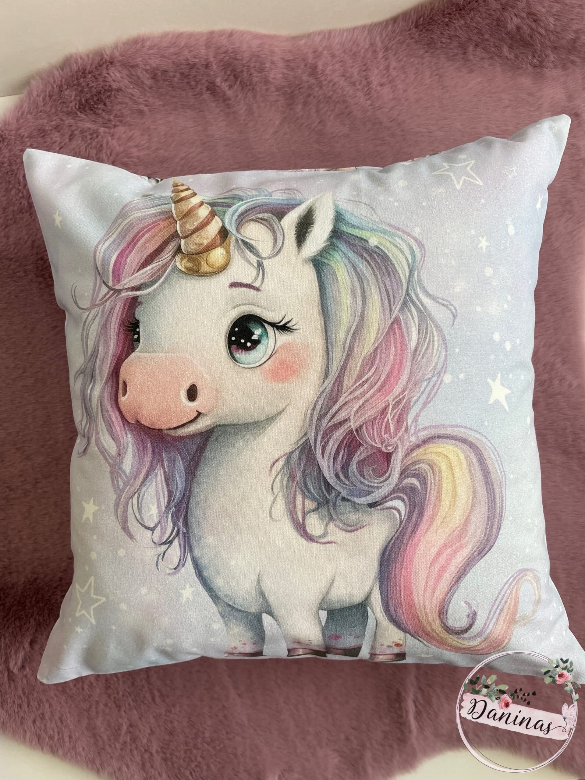 Kuschelkissen kleines Einhorn 3