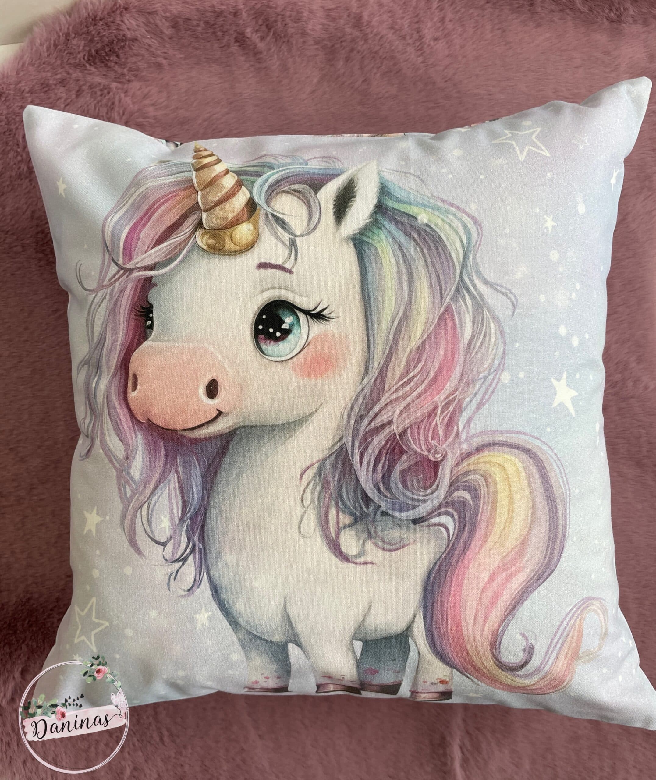 Kuschelkissen kleines Einhorn 2