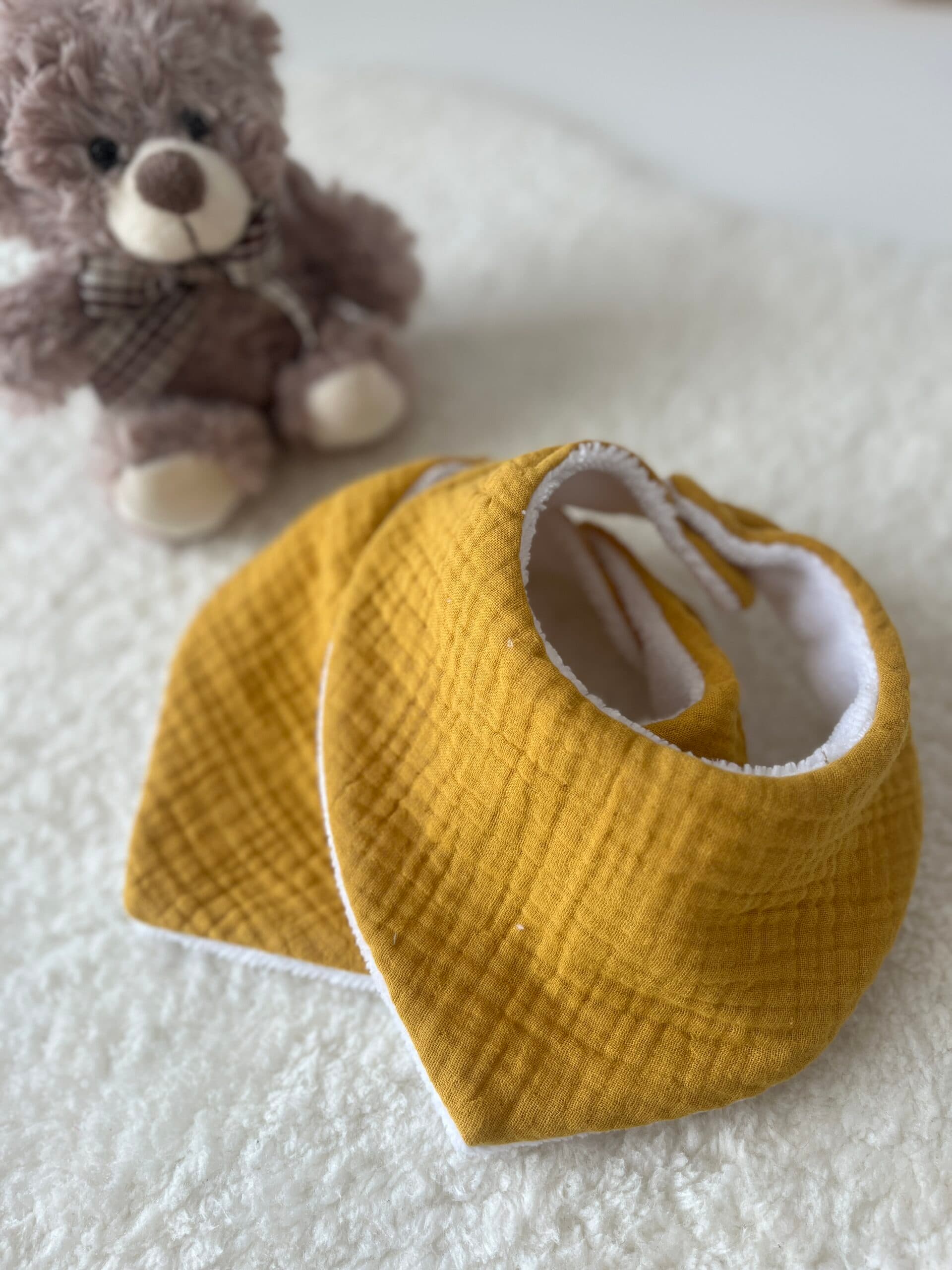 Dreieckstuch Baby Duo Pack/Sabberlätzchen von MaMiK Boutique - Handgemacht in der Schweiz