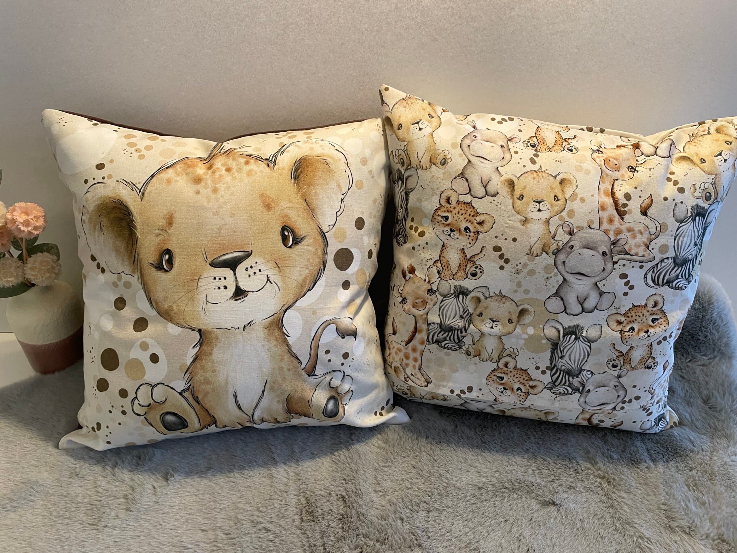 Kuschelkissen kleiner Löwe von Daninas.ch - Handgemacht in der Schweiz