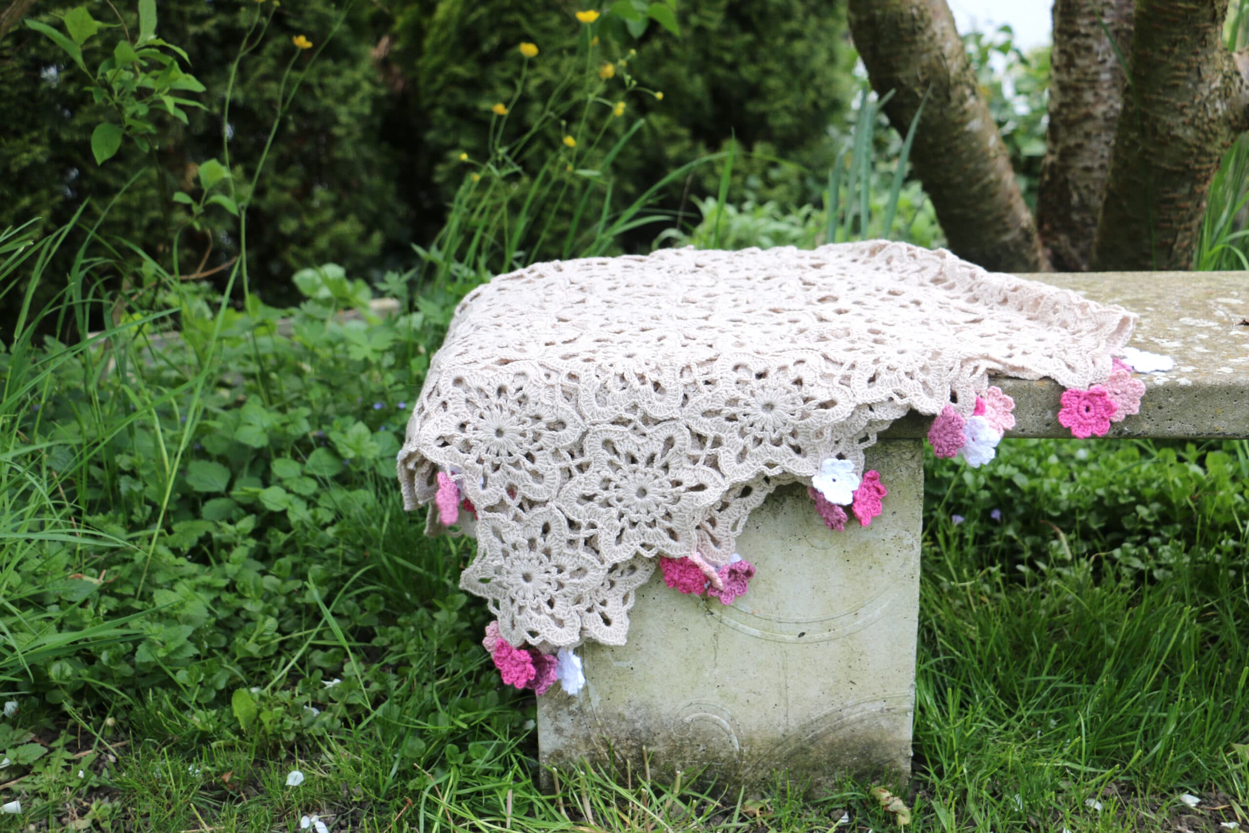 Sommerdecke "DAISY" von MoMo Creation - Handgemacht in der Schweiz