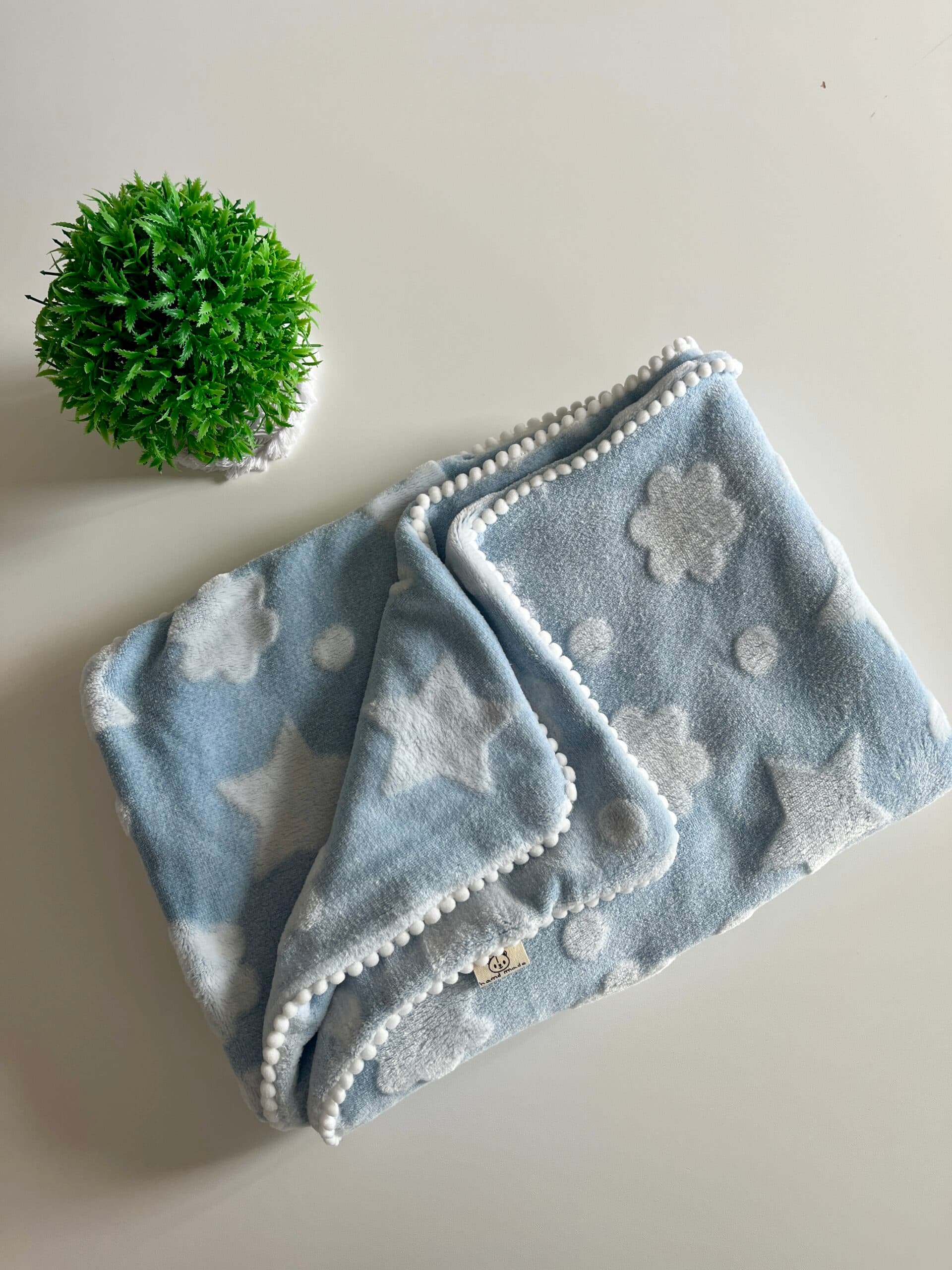 Kuschelige Fleece Babydecke 2