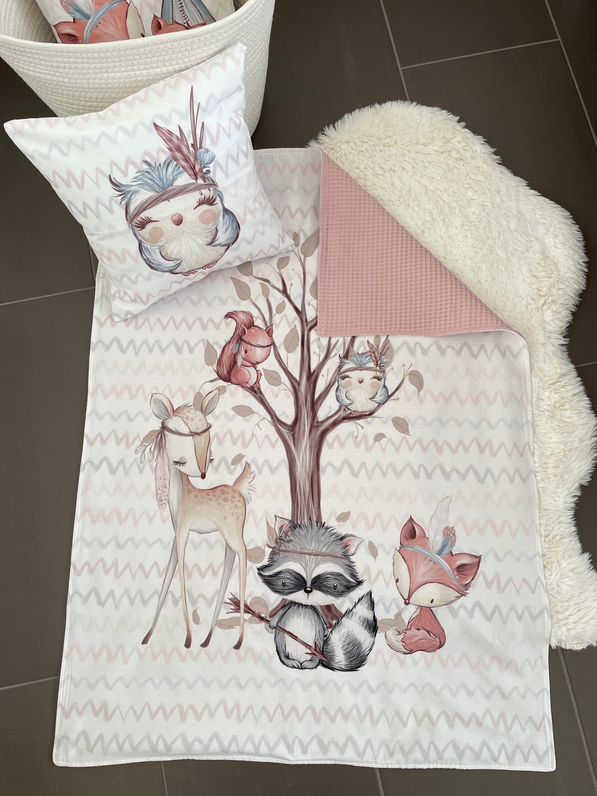 Kuscheldecke Waldfreunde 2