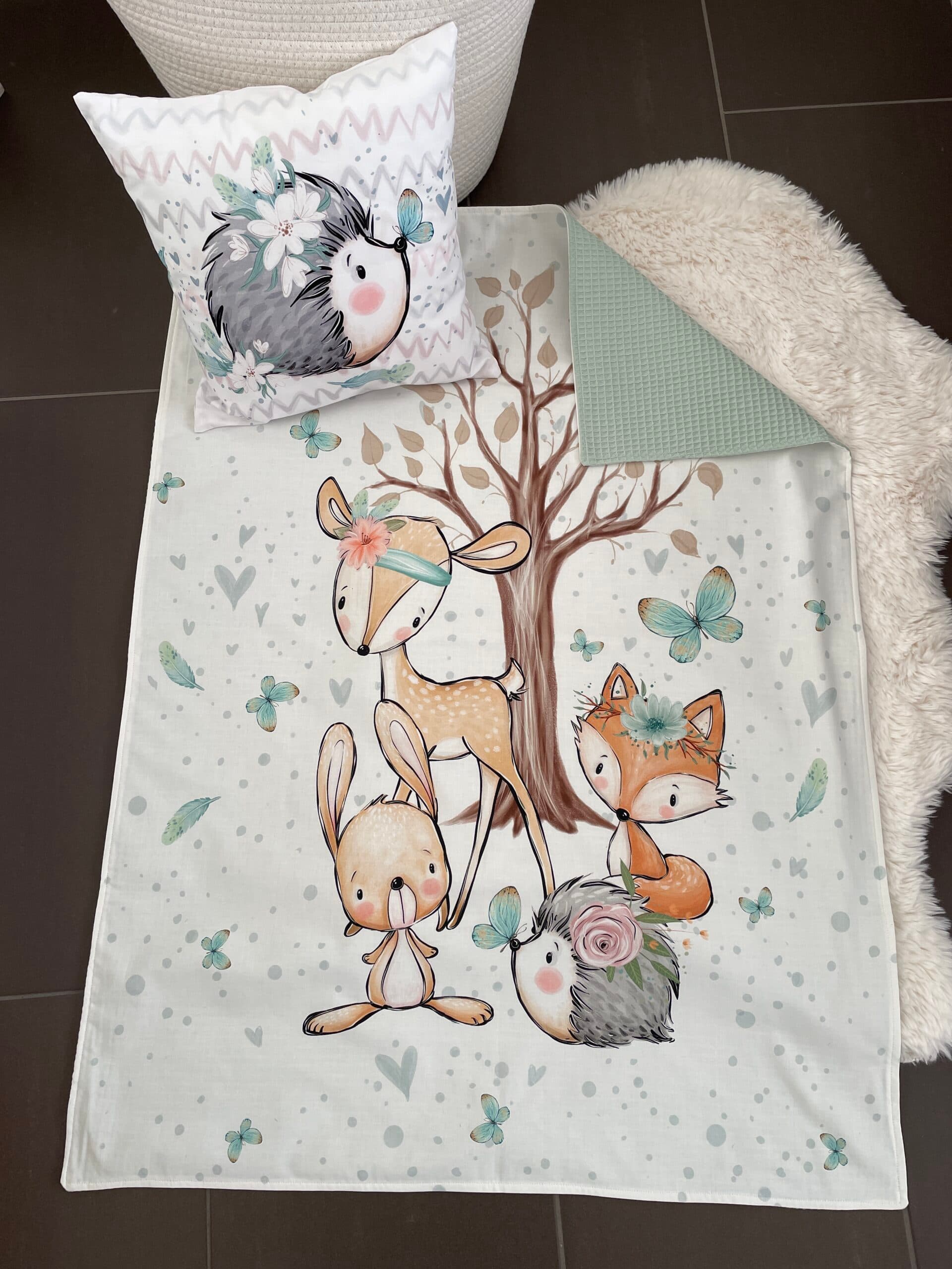 Kuscheldecke neue Waldfreunde 2