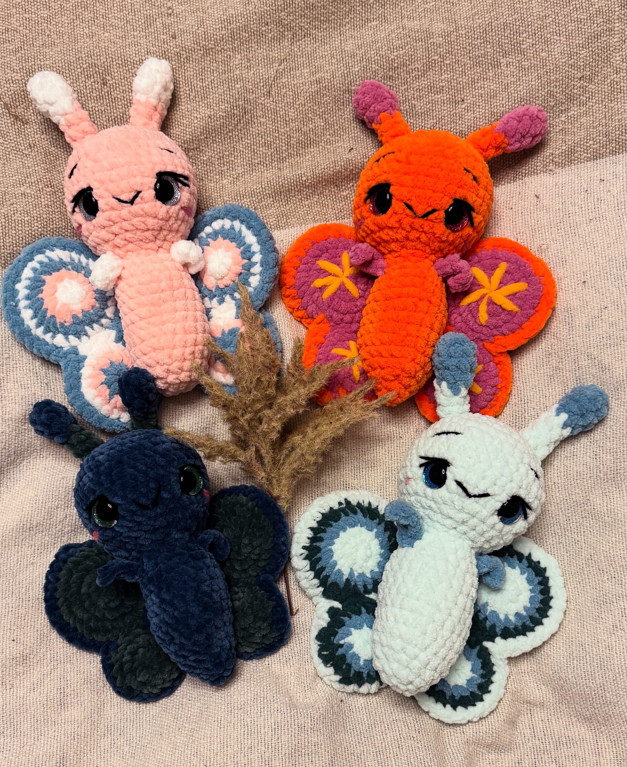 Schmetterling - Gehäkelt von Svenja's Crocheteria - Handgemacht in der Schweiz