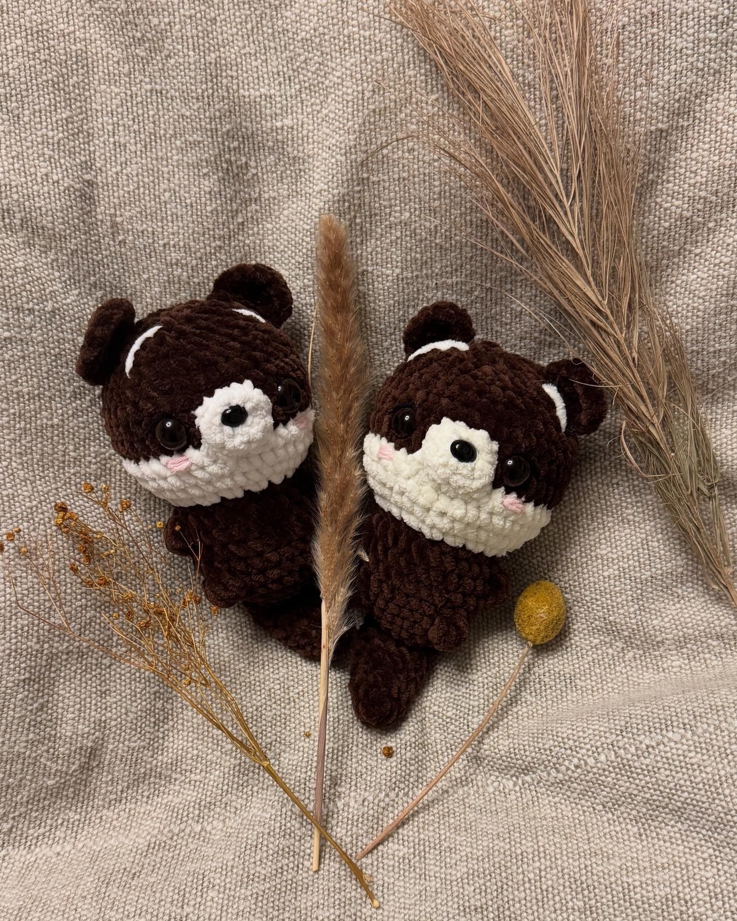 Otter - Gehäkelt von Svenja's Crocheteria - Handgemacht in der Schweiz