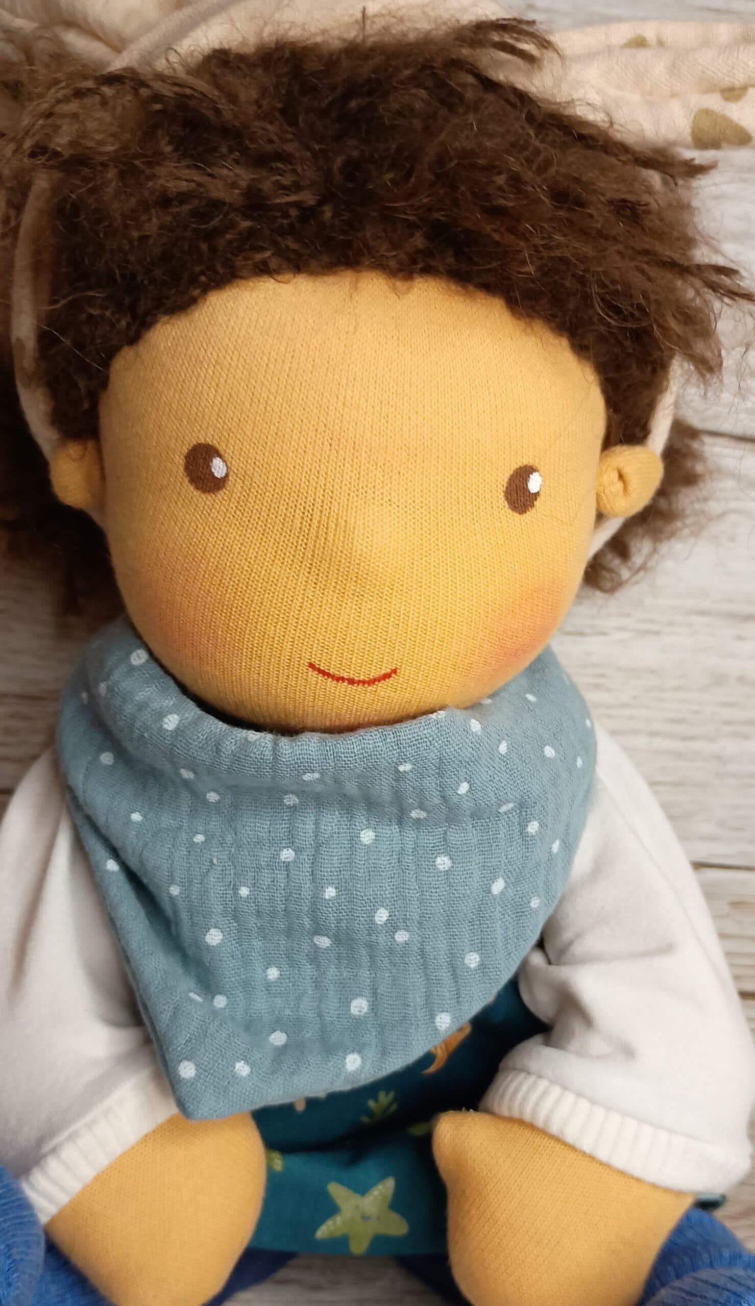 Pia – Jotte Unikate Stoffpuppe nach Waldorf-Art 2