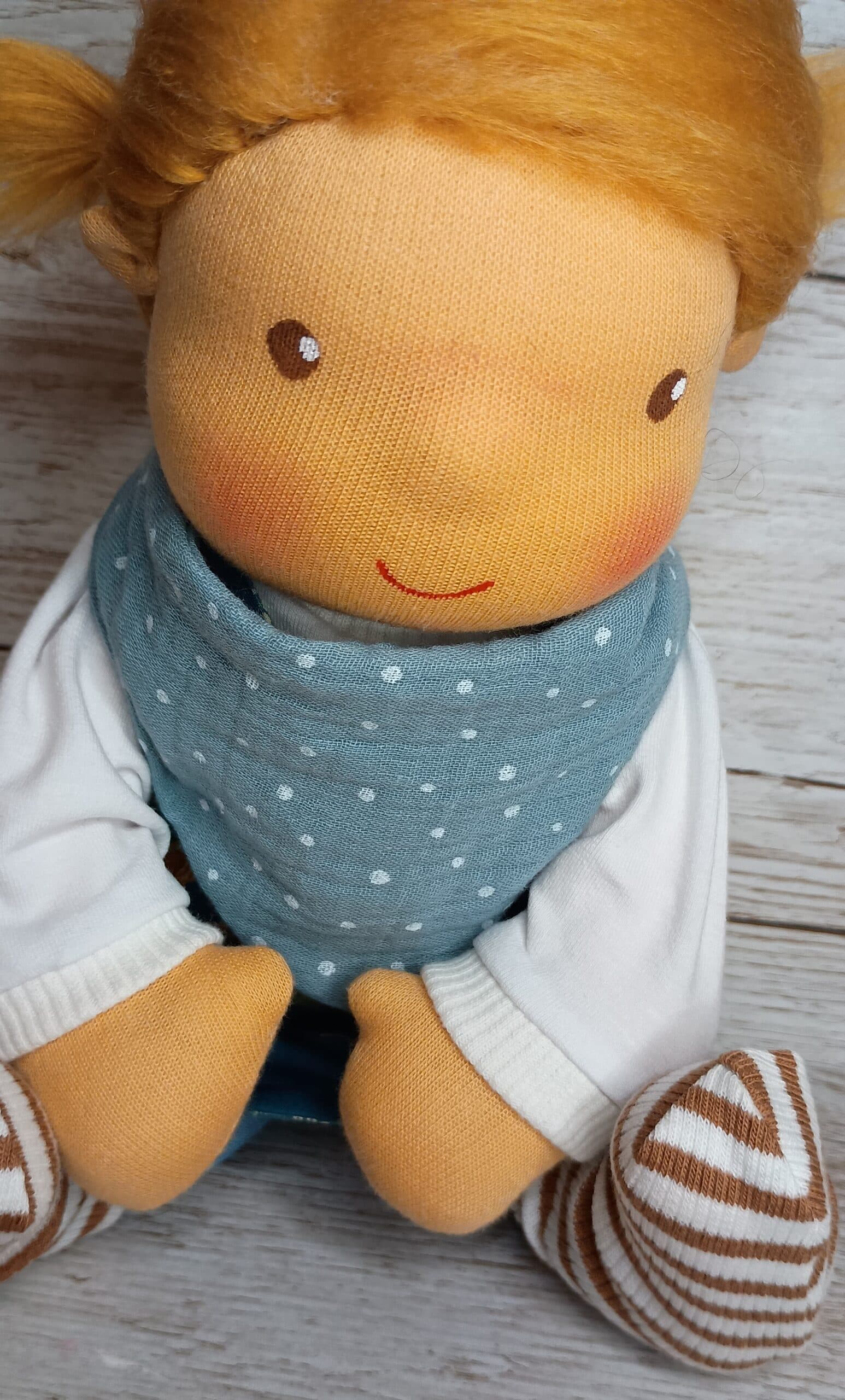 Lotta – Jotte Unikate Stoffpuppe nach Waldorf-Art 5