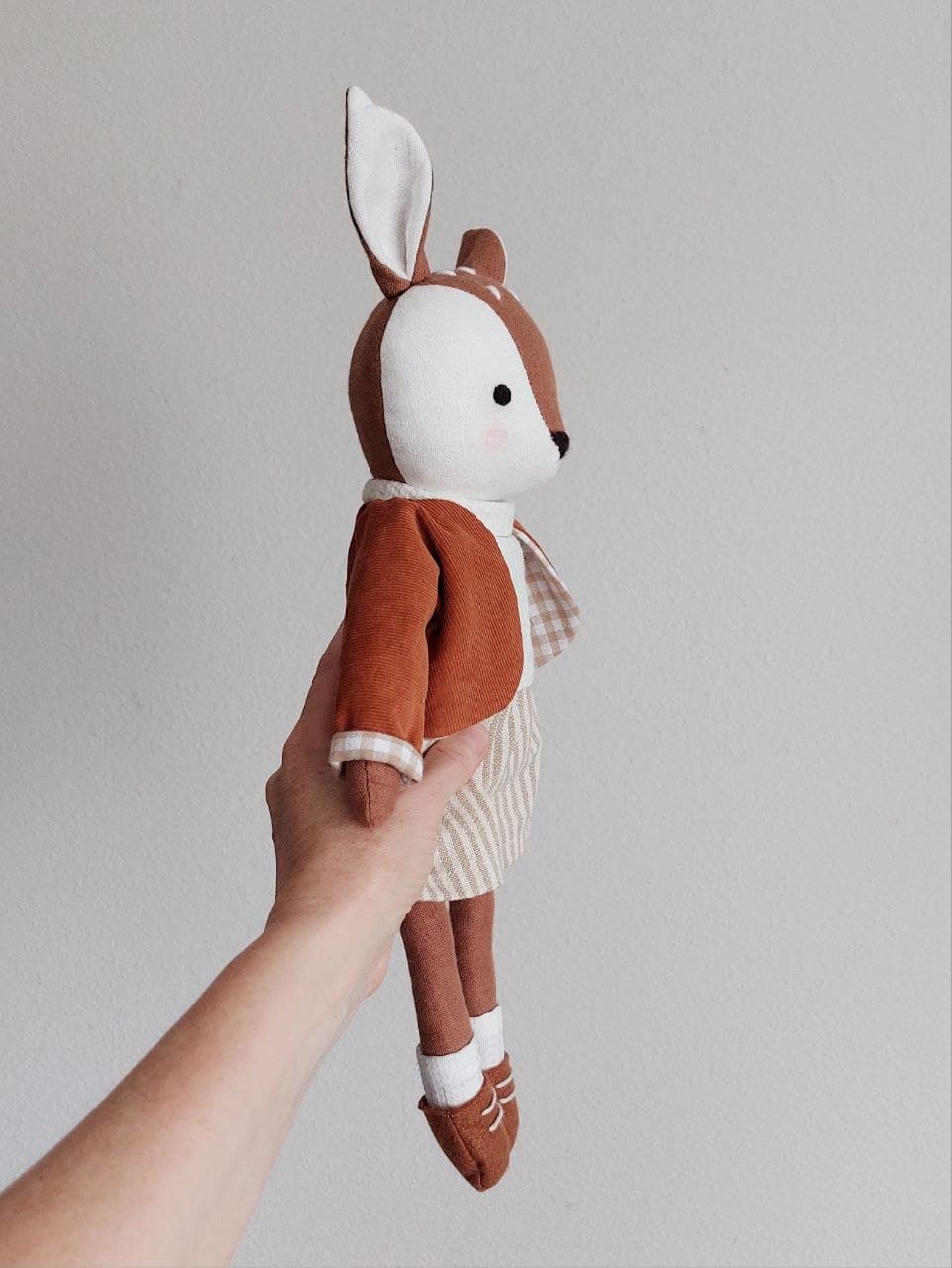 Rehkitzpuppe braun 3