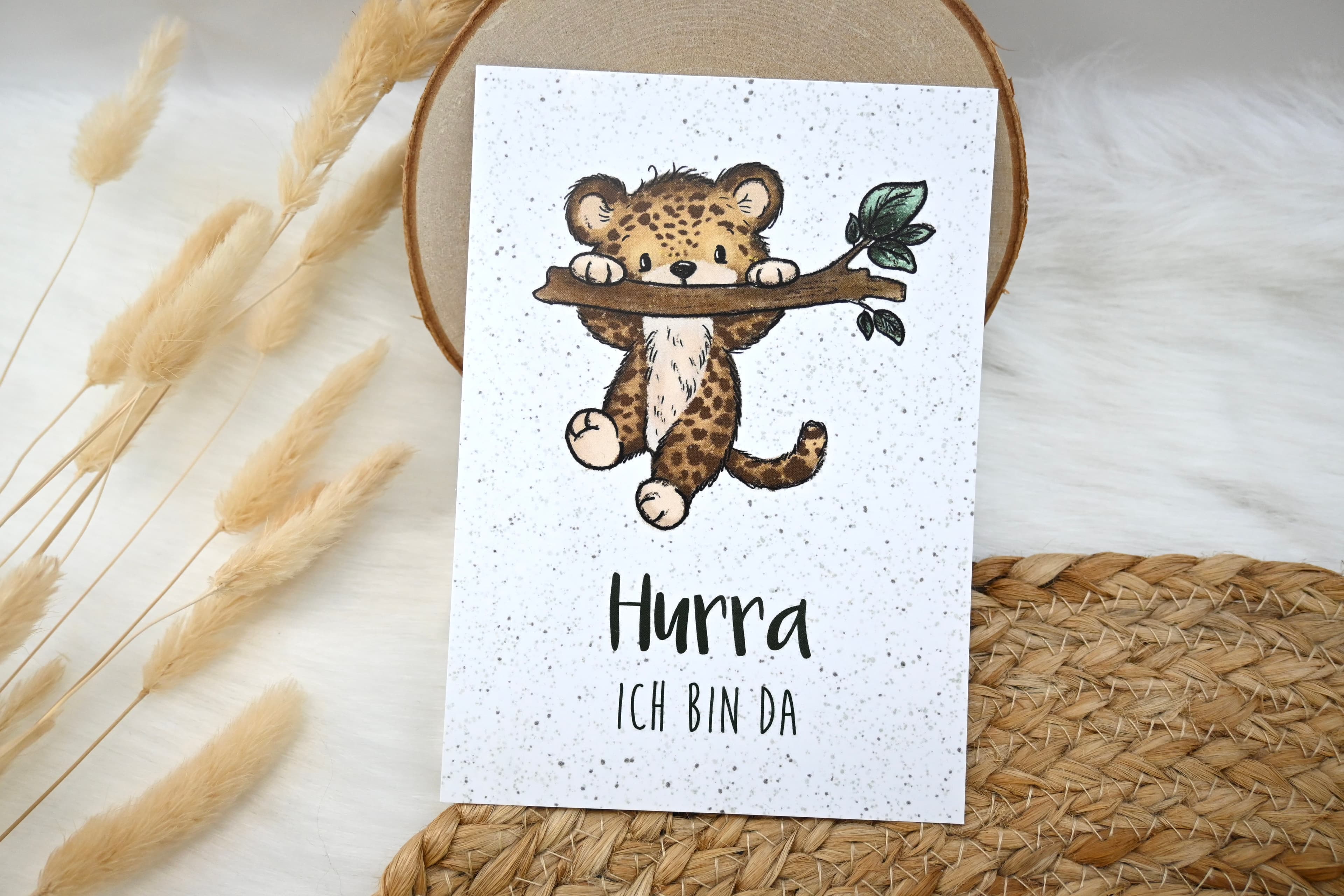Karte "Hurra"