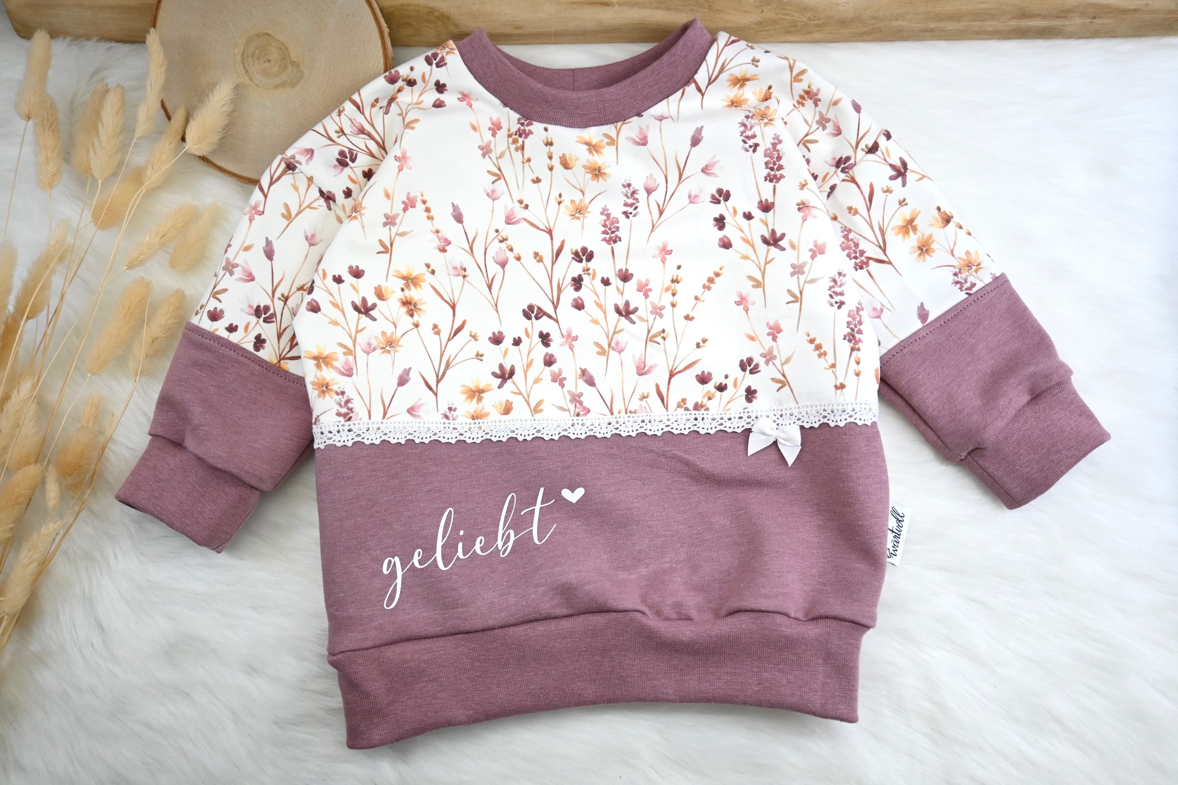 Sweater "geliebt", Gr. 74