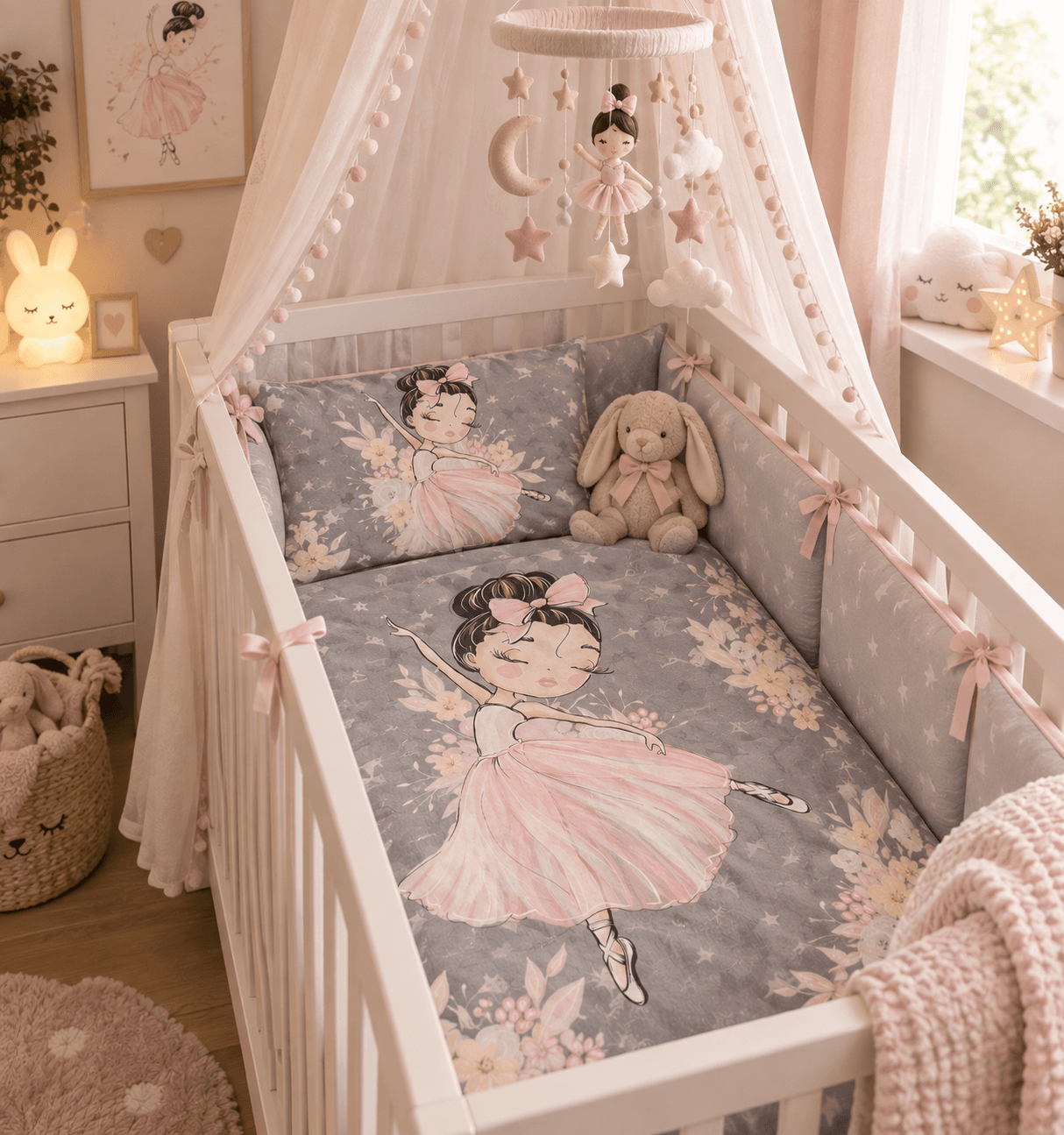 Kuscheldecke Ballerina von Daninas.ch - Handgemacht in der Schweiz