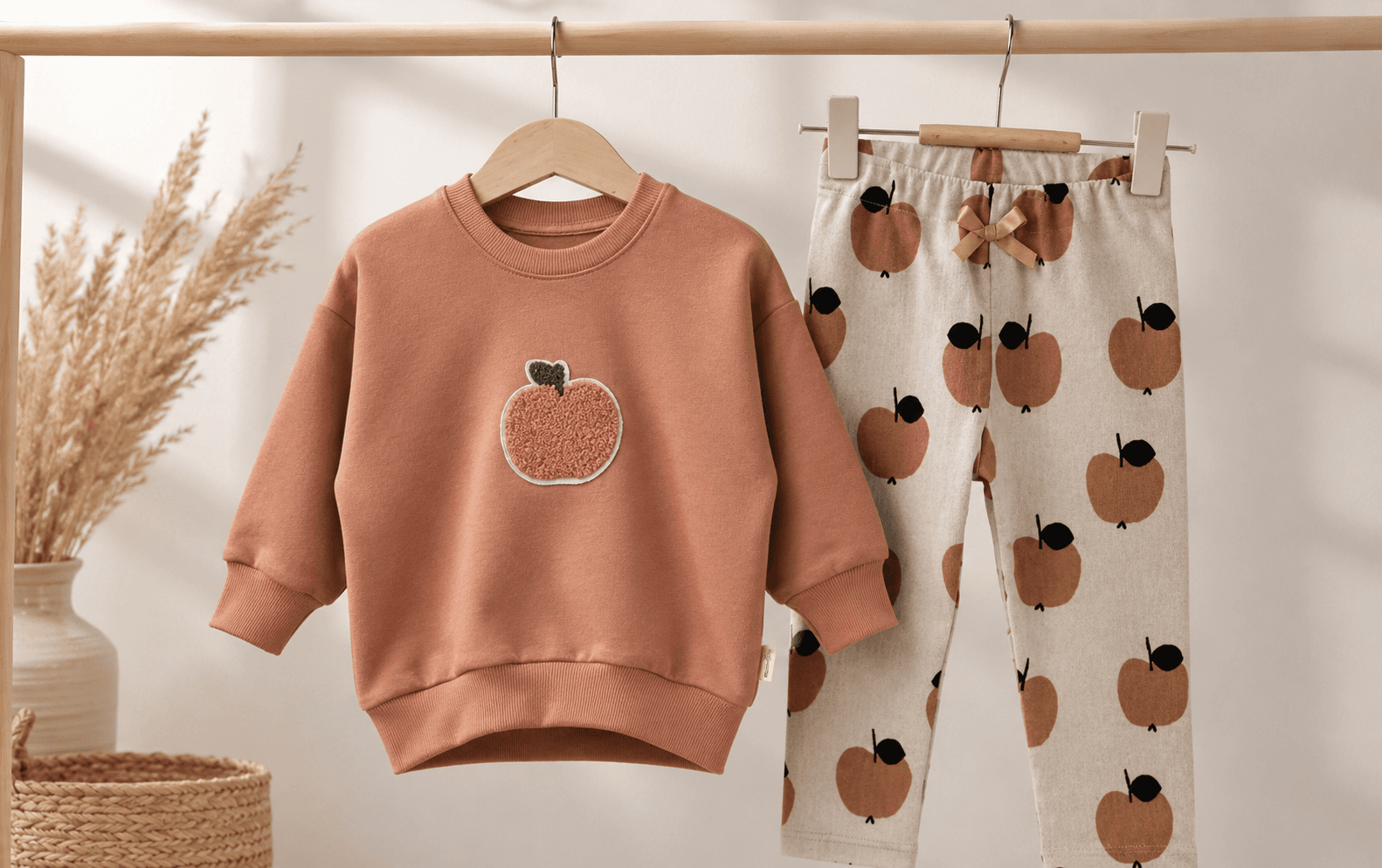 Set Apfel Liebe 80 von Mis Herz by Scherzinger Baby - Handgemacht in der Schweiz